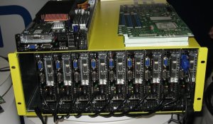 Blade chassis for S3000PT Server Board