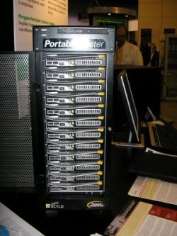 Front View of the Penguin Computing Personal Cluster